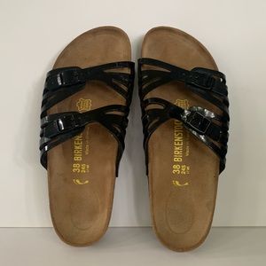 BIRKENSTOCK Patent Leather Granada Sandal